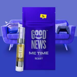 Good News Me Time Berry | 1g Vape Cartridge