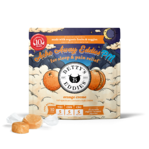 Orange Creme Fruit Chews for Nighttime Pain - 5mg 10PK
