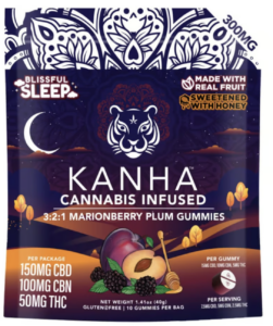 Marionberry Plum (Sleep) - Gummies - 3:2:1 CBN:THC:CBD 100mg