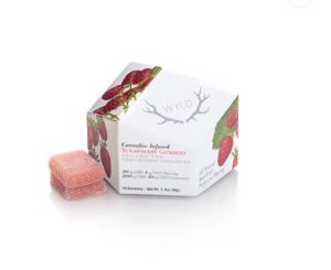 Strawberry 20:1 CBD:THC Gummies - 100mg THC, 400mg CBD, 20pk