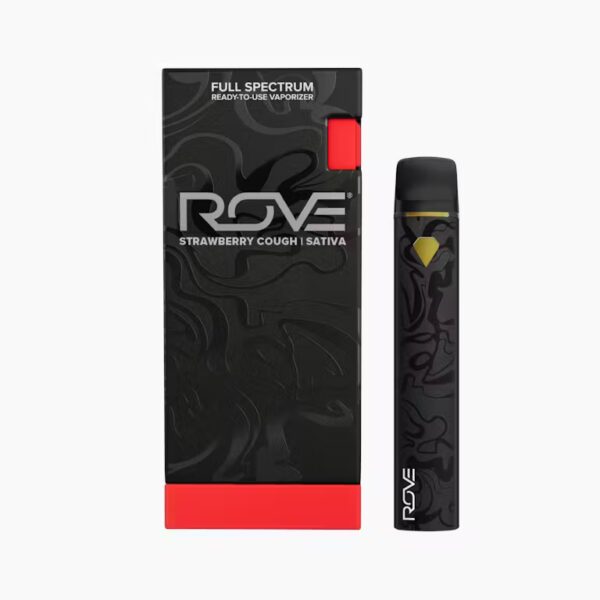 Strawberry Cough AIO Vape Live Resin with Diamonds | 1g • Spliff Second