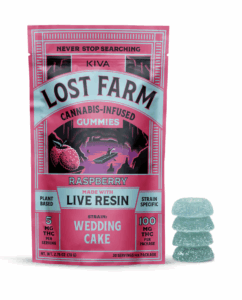 Wedding Cake Raspberry Live Resin Gummies | 100mg 20pk