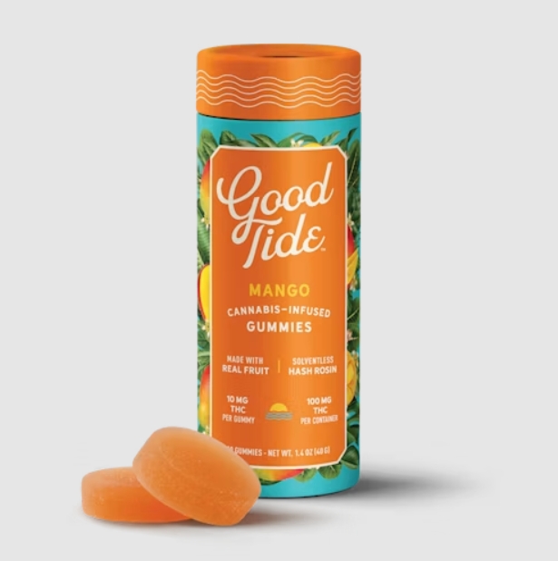 Mango Mellow Indica Gummies | 10pk, 100mg