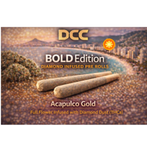 Acapulco Gold | 2 x 0.5g Diamond Infused Prerolls Bold Edition